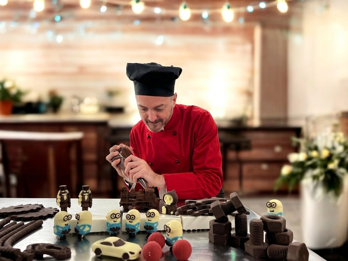 Chocoidea main hero image – Artistic chocolate craftsmanship